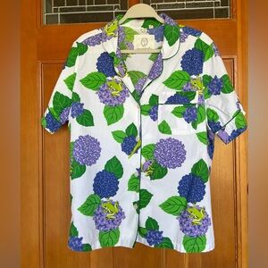 Printfresh Hydrangea Shorts PJ Set - Sz L